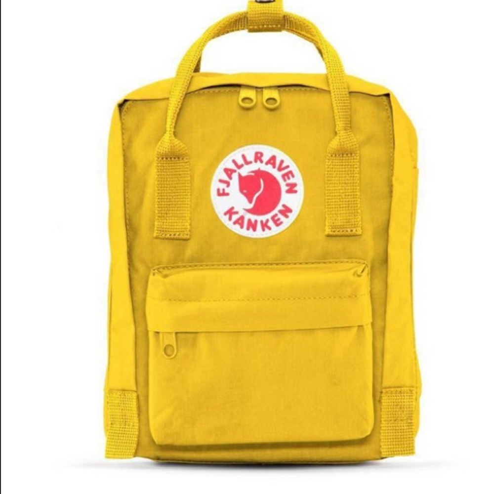 COPY - fjallraven kanken mini backpack in yellow